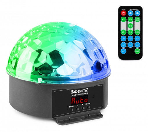 BeamZ JB90R Efect de lumini Mini Star Ball, DMX, LED, 9 culori