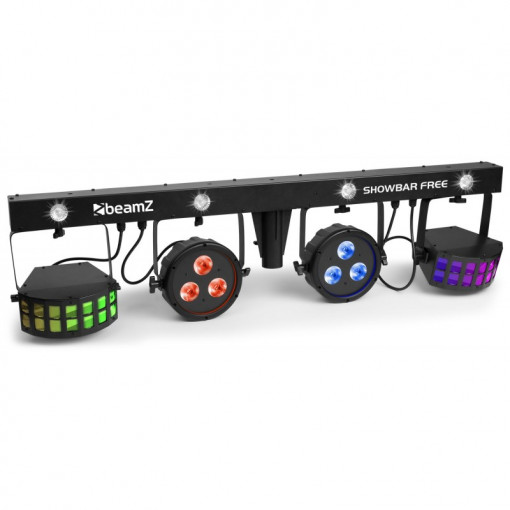 BeamZ SHOWBAR FREE Set lumini 2xPar, 2xDerby, Stroboscop, RGBW