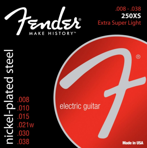 Corzi chitara electrica Fender Super 250XS