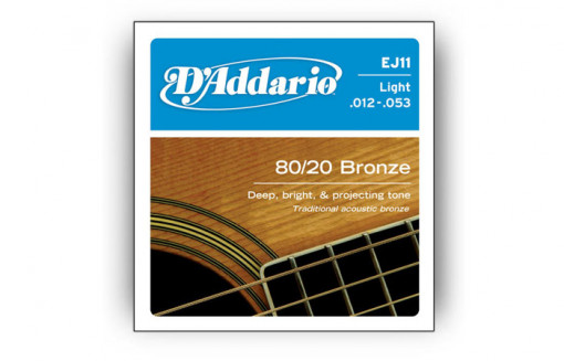 Daddario EJ11 Bronze Light