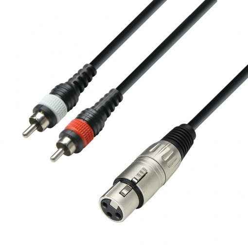 Adam Hall Cables 3 STAR YFCC 0600 - cablu Y adaptor