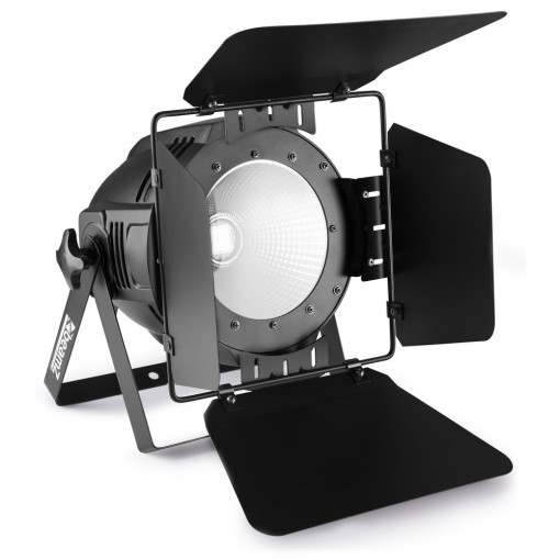 BeamZ PAR Profesional COB LED 100W cu BARNDOOR UV DMX