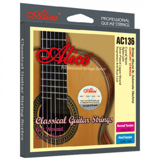 Corzi chitara clasica Alice AC136