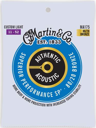 MARTIN Authentic SP 80/20 Bronze Custom Light