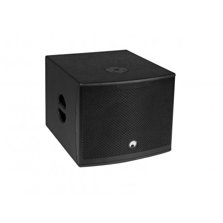 Omnitronic MOLLY-12A Subwoofer activ negru de 12 inch cu DSP si Bluetooth, 700 W RMS