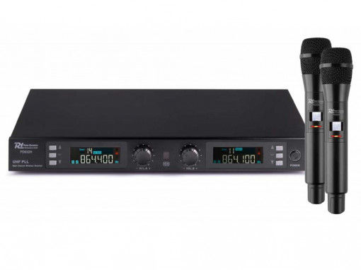 Power Dynamics PD632H - Set 2 microfoane fără fir UHF digital