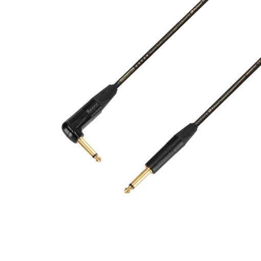 Adam Hall 5 STAR IPR 0300 – Cablu Instrument Palmer® 3 m, Profesionist, Jack 6.3 mm Mono