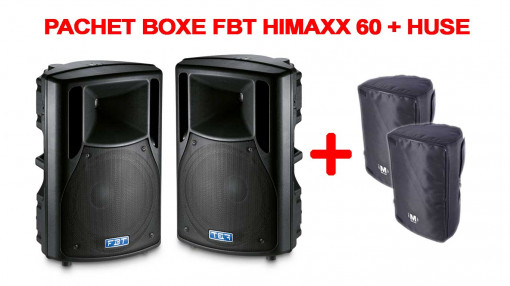 PACHET boxe FBT HIMAXX 60 + Huse