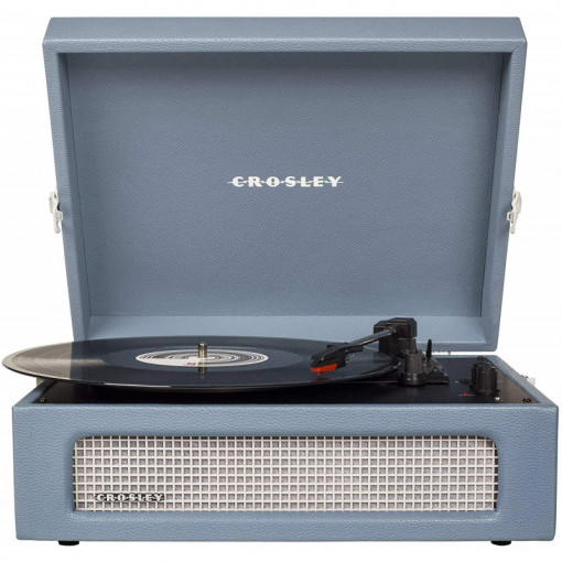 Pick-up cu Bluetooth, Crosley Voyager - Washed Blue