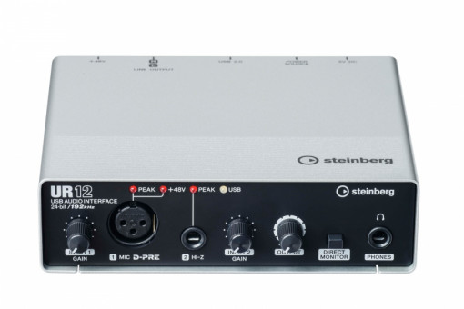 Interfata audio Steinberg UR12 USB 2.0, 2 intrari si 2 iesiri