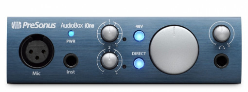 Presonus AudioBox iOne - interfata audio cu 2 intrari analogice instrument/microfon