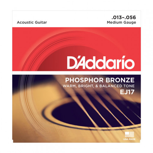 Daddario EJ17 Ph Bronze Medium