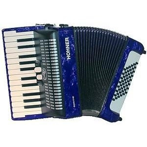 HOHNER BRAVO II 48 - ALBASTRU