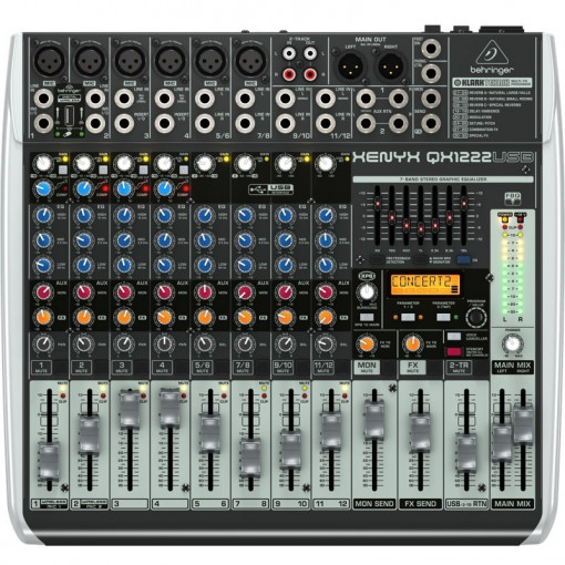 Mixer Audio Behringer Xenyx QX1222USB