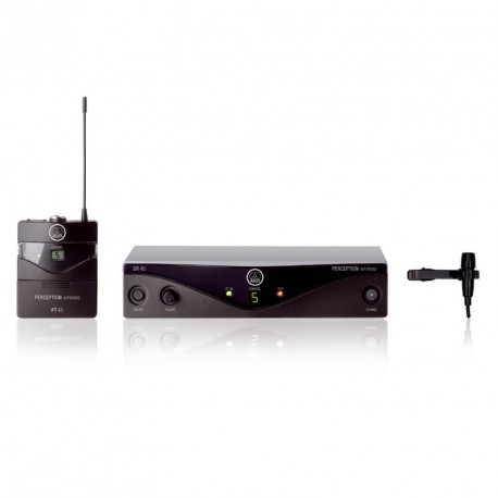 Set Microfon Lavalier Wireless AKG PW-45 Presenter