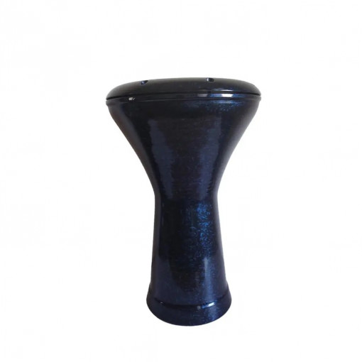Albastru Desen Tarabana Egypt Darbuka 22x43 cm