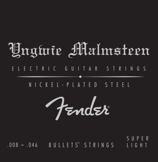 Corzi chitara electrica Fender YJM Malmsteen NPS Bullet End 8-46