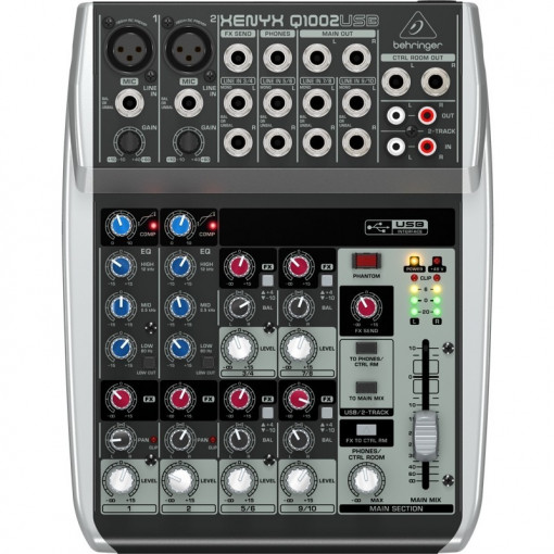 Mixer Audio Behringer Xenyx Q1002USB