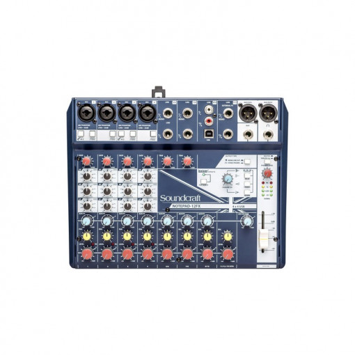Mixer Audio Soundcraft Notepad-12FX