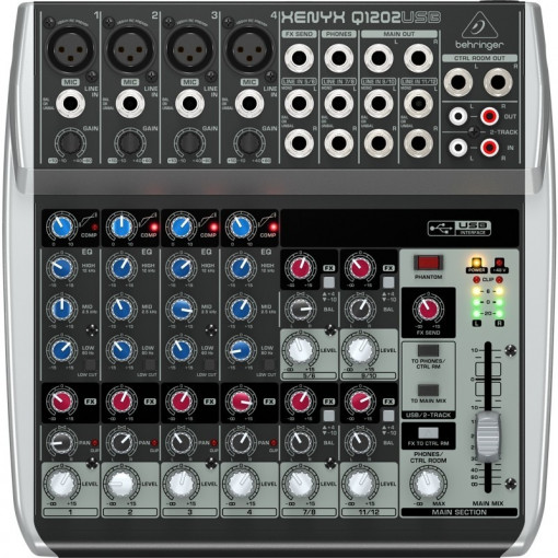 Mixer Audio Behringer Xenyx Q1202USB