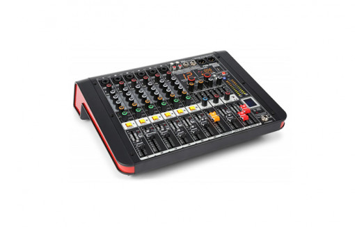 Mixer cu amplificare Power Dynamics PDM-M604A 172.612, 2x200W, bluetooth, 6 canale