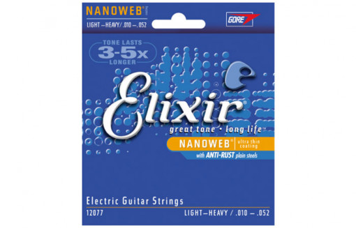 Elixir Nanoweb Electric Light-Heavy 10-52