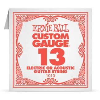 Ernie Ball Single Plain Steel 013