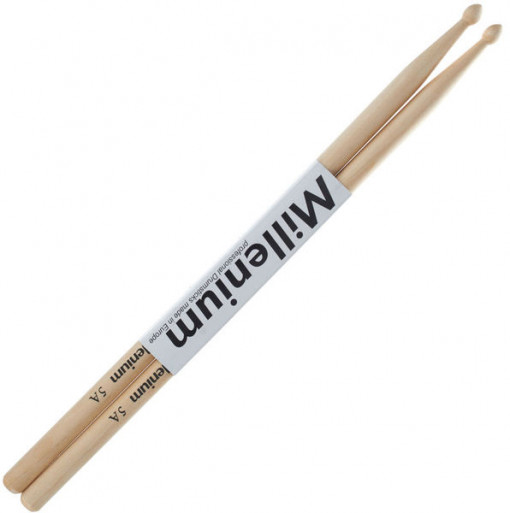 Millenium 5A Maple Drumsticks -Wood