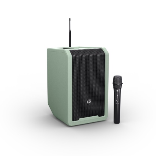 Sistem portabil PA LD Systems ANNY 8 HHD 2 B8 cu baterie, 1 microfon fara fir