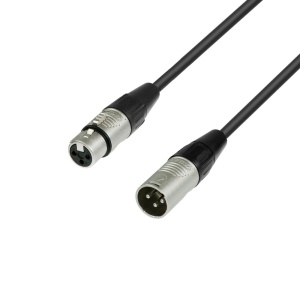 Adam Hall Cables 4 STAR MMF 2000 - cablu de microfon cu conectori XLR tata - XLR mama 