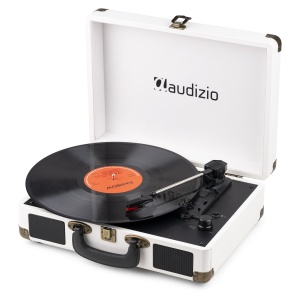 Audizio RP116CR – Pick-up portabil cu Bluetooth, USB și difuzoare integrate, crem 102.080 - Img 6