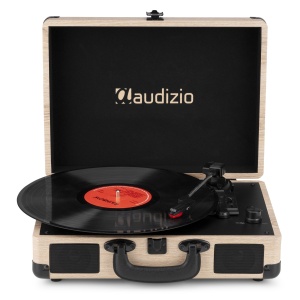 Audizio RP116LW Pick-up cu Bluetooth, maro deschis - Img 2