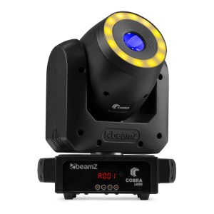 BeamZ COBRA100R 150.432 - Moving Head Spot LED 100W cu inel RGB și control DMX