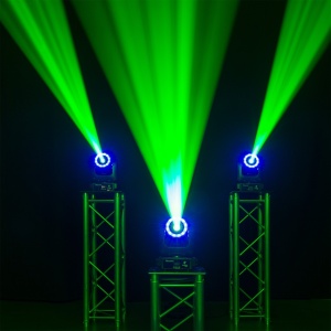 BeamZ COBRA100R 150.432 - Moving Head Spot LED 100W cu inel RGB și control DMX - Img 11
