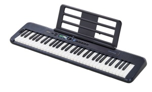 Casio CT-S300 – Aranjor portabil cu 61 de clape Velocity-Sensitive, 400 de sunete, roată Pitch Bend și funcție Dance Music