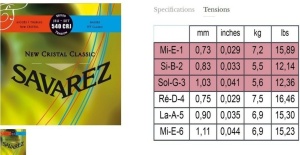 Corzi chitara clasica Savarez 540CRJ - Img 2