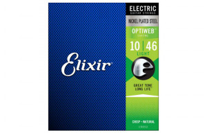 Elixir Optiweb Electric Light 10-46 - corzi chitara electrica