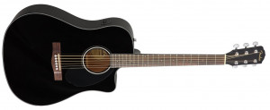 Fender CD-60 SCE Black - Chitara electro-acustica