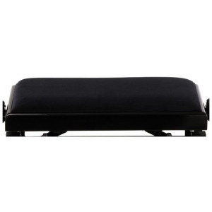 Flame KB-15BP reglabil pe inaltime, sistem dual de ridicare si sezut tapitat cu catifea neagra