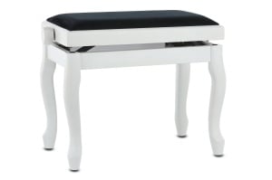 Gewa scaun pian deluxe classic Alb Mat
