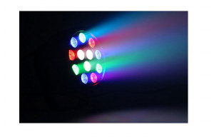 Lumina disco PAR 12 LEDx1W RGBW - Img 3