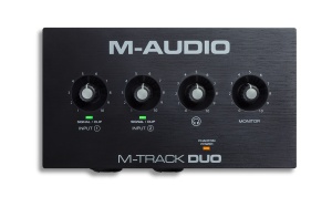 M-AUDIO M-Track Duo Interfață Audio USB 2 Canale, Podcast & Studio - Img 3