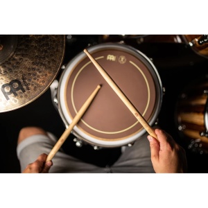 Meinl Concert HD1 Drumstick American Hickory SB129 - Bete toba varf rotunjit - Img 2