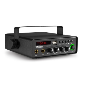 Power Dynamics PDC30 952.044 Amplificator, 30W RMS, Bluetooth/USB/SD, alimentare 12V