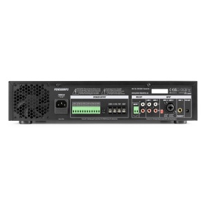 Power Dynamics PDW500MP3 952.088 Amplificator sonorizari cu 6 zone, 100V 70V 16ohm, 400W RMS, Bluetooth USB SD FM - Img 5