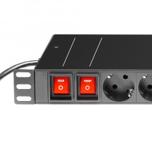 Prelungitor rack 19'' Adam Hall 874716  2x8 prize