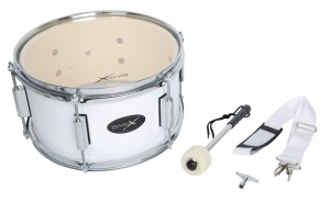 PURE GEWA Marching Drum Basix – Tobă de paradă 12"x7", lemn 6 straturi, curea și maletă incluse