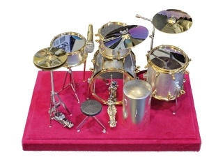 Set de tobe in miniatura Flame DR01-S mini