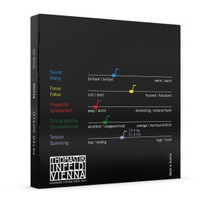 Thomastik-Infeld Peter Infeld PI100 – Set corzi pentru vioară, placate cu platină, aluminiu și argint - Img 2
