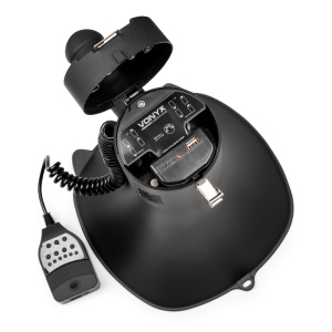Vonyx MEG090 portavoce cu acumulator, 952.026, 90W, 1400m, Bluetooth/USB/SD, negru mat - Img 6